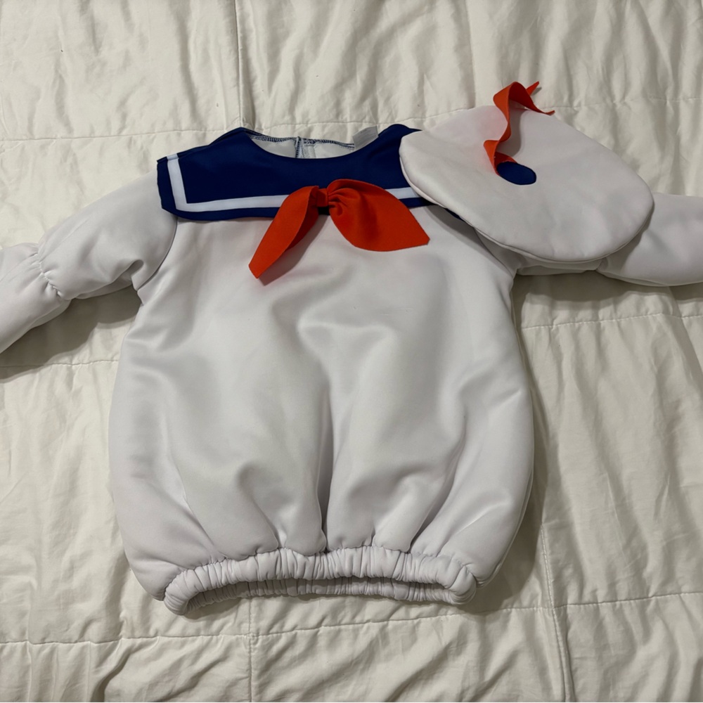 Ghostbusters Stay Puft toddler costume